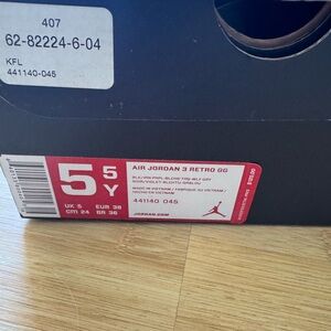 Jordan Kids Sneakers - Black, White, Gray